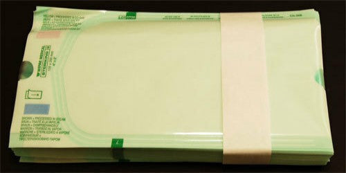 Steriking Open Seal Autoclave Pouches Flat Clear 100/Pack - Pick Size - CLEARANCE