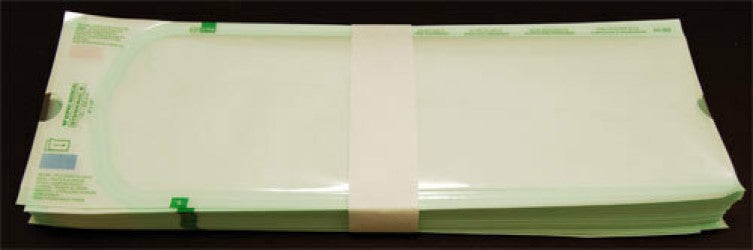 Steriking Open Seal Autoclave Pouches Flat Clear 100/Pack - Pick Size - CLEARANCE