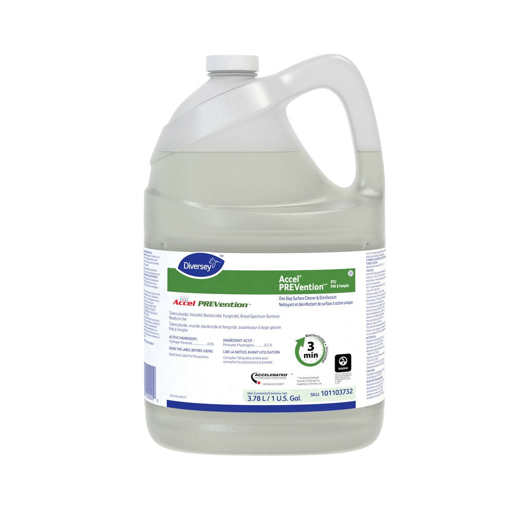 Accel PREVention Ready to Use Disinfectant - 1L and 3.78L