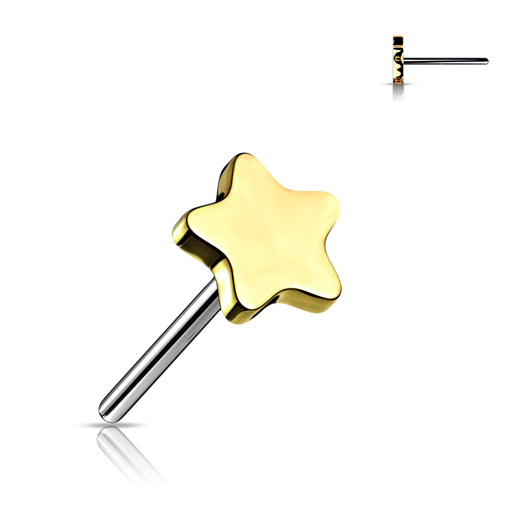 Pre-Sterilized Titanium Threadless 4mm Star (Top Only)