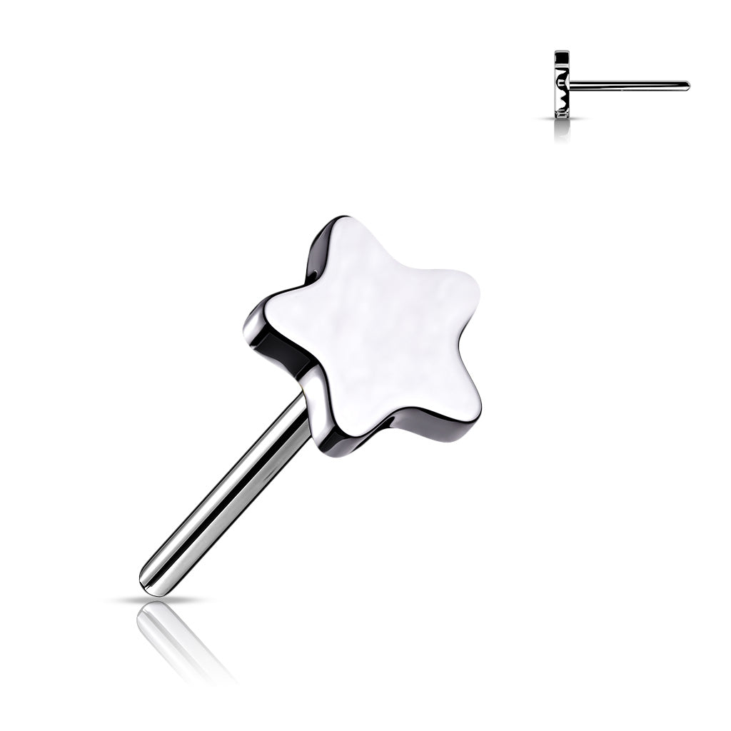 Pre-Sterilized Titanium Threadless 4mm Star (Top Only)