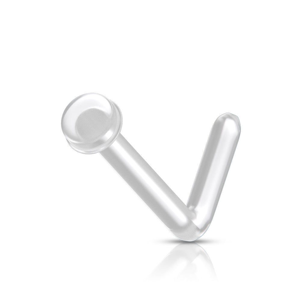 Acrylic L Bend Nostril Retainer