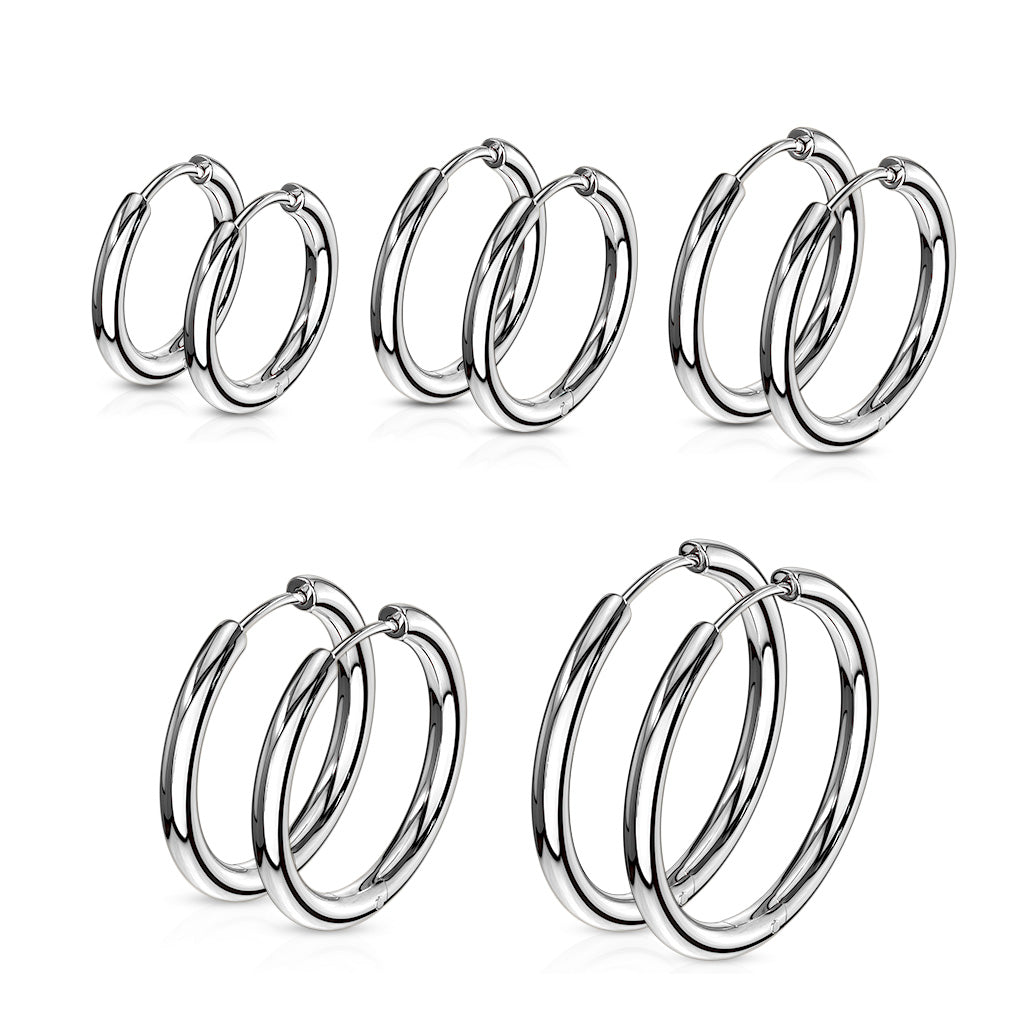 Hinged Hoop Earrings