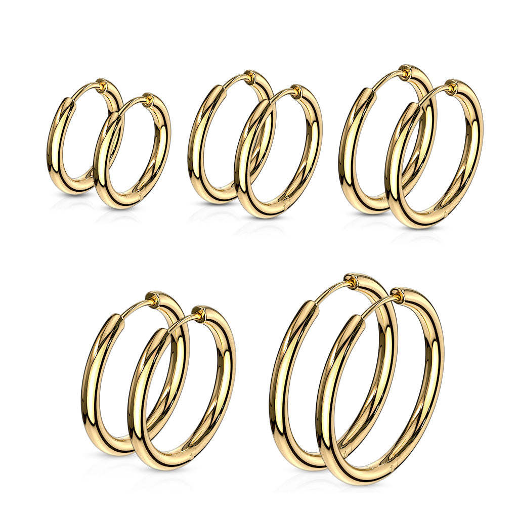 Hinged Hoop Earrings