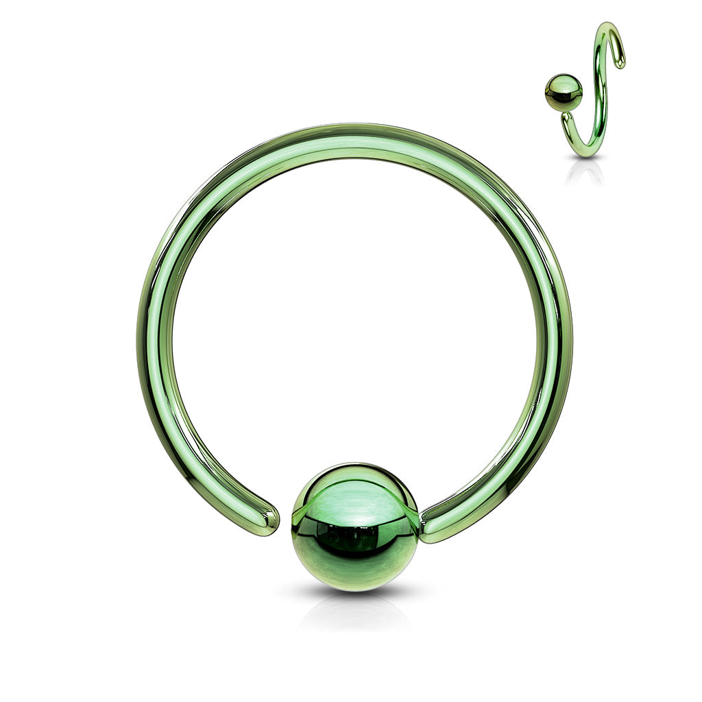 Surgical Steel Annealed Colored CBR Fixed Bead