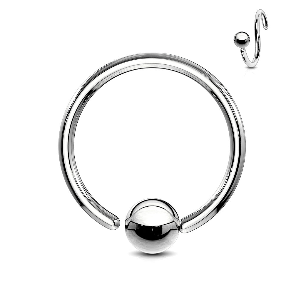 Surgical Steel Annealed Plain CBR Fixed Bead