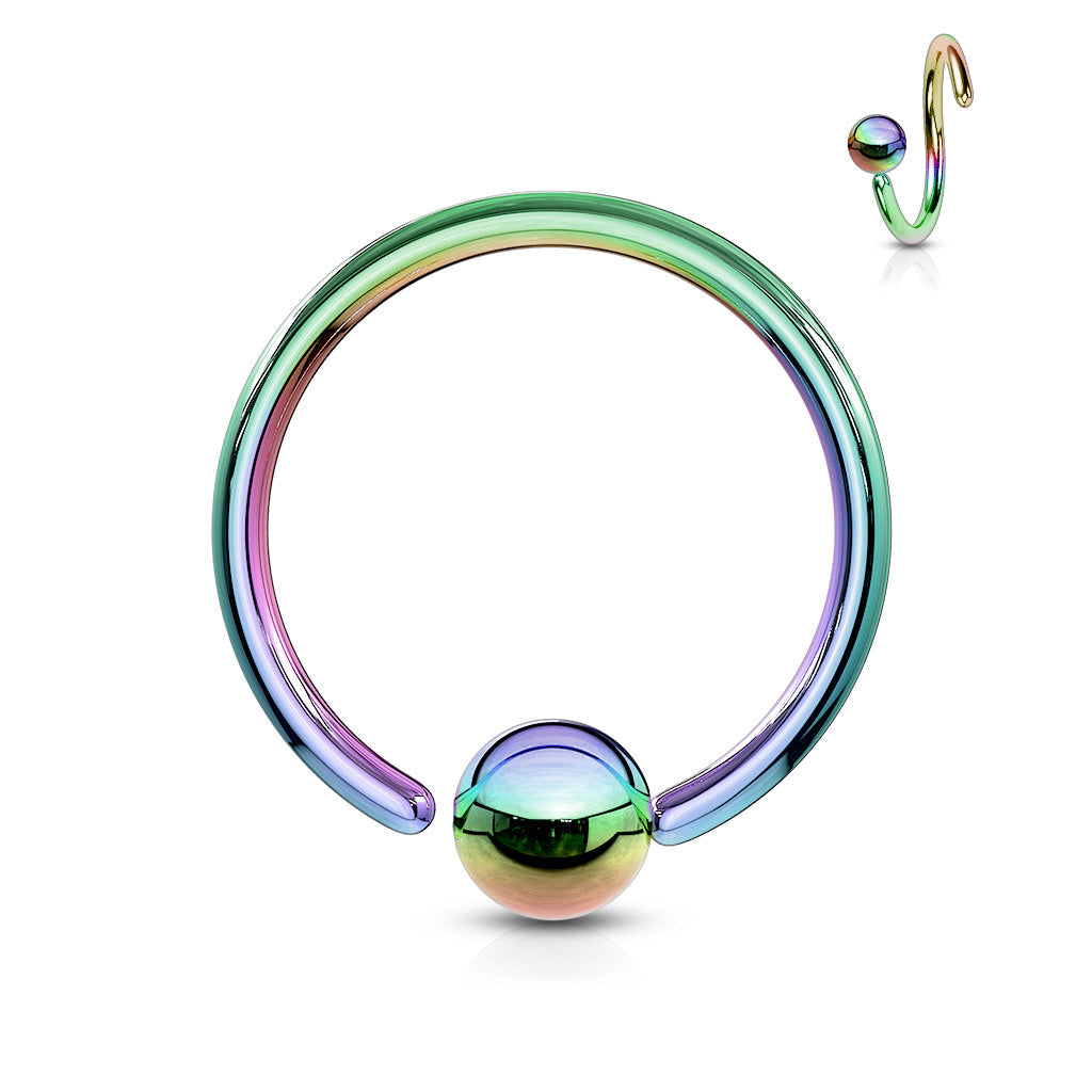 Surgical Steel Annealed Colored CBR Fixed Bead