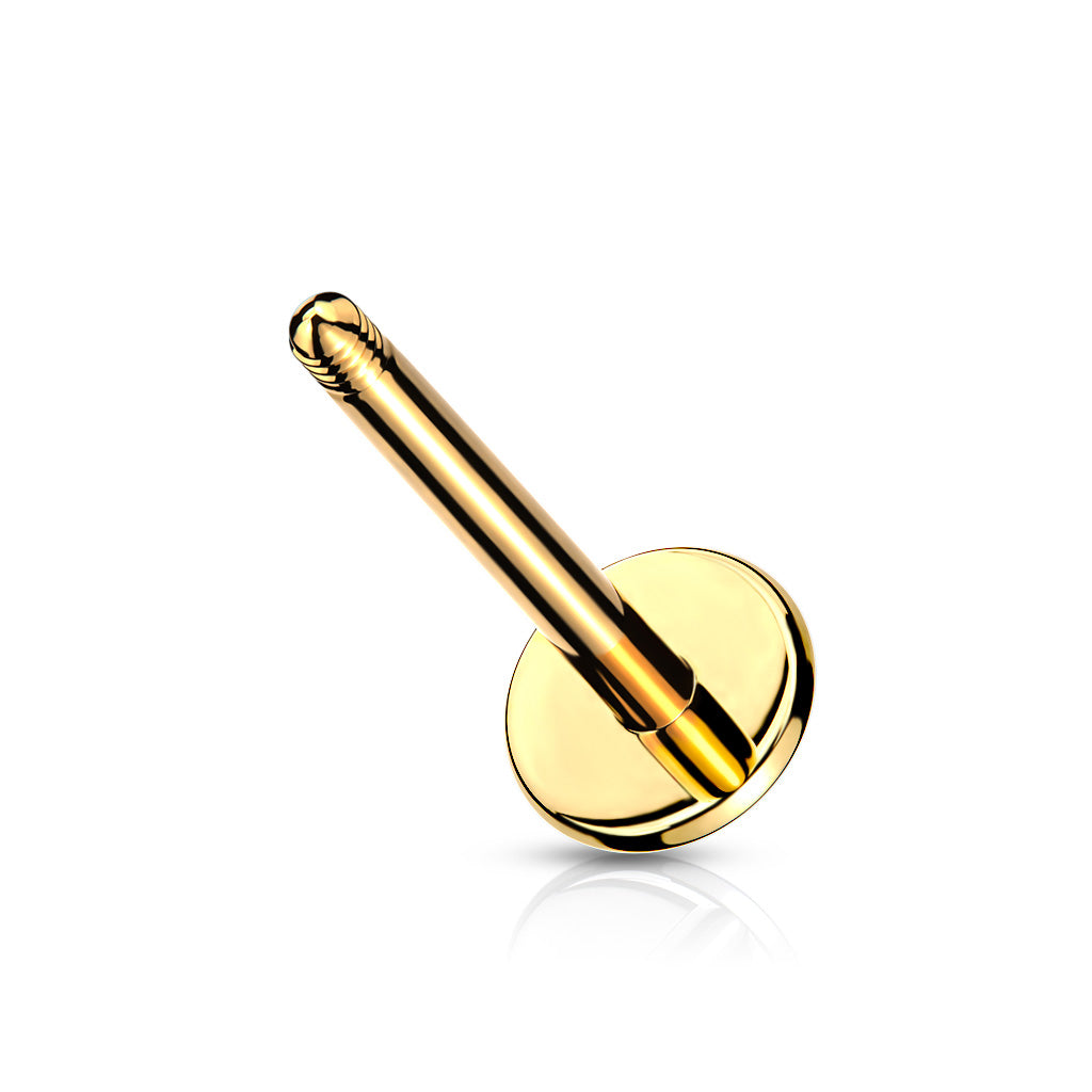 Surgical Steel External Thread Labrets - 4mm Base (Posts Only)