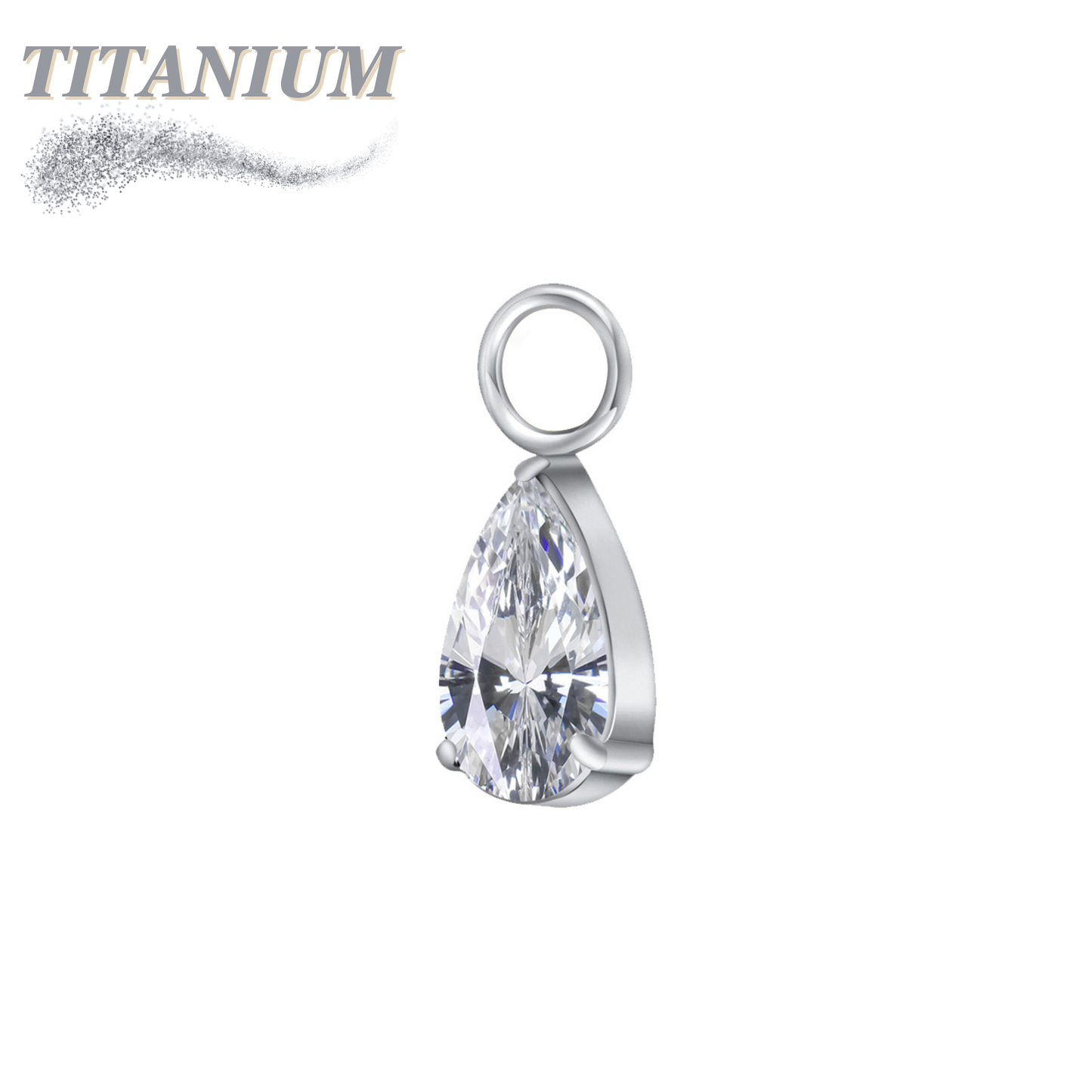 Waterdrop Dangle Charm