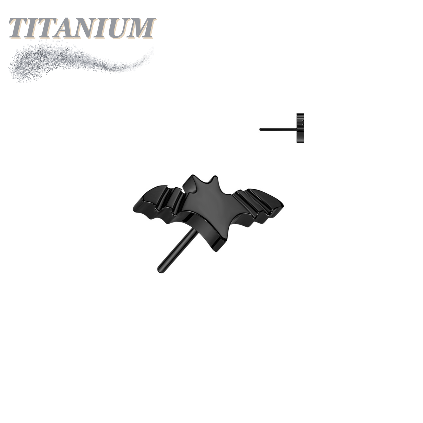 Threadless Titanium Bat Top Only