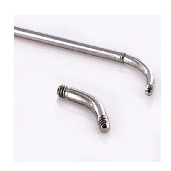 Single Pre-Sterilized Precision Threaded 1" Piercing Needles