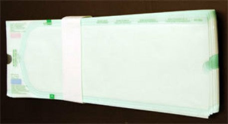 Steriking Open Seal Autoclave Pouches Flat Clear 100/Pack - Pick Size - CLEARANCE