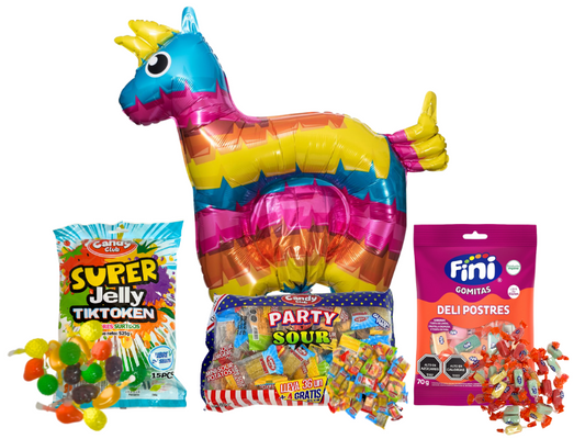 Piñata Burrito + Dulces Virales