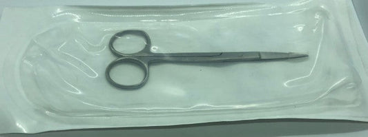 Pre-sterilized Iris Short Scissors 4.5" Overall Length