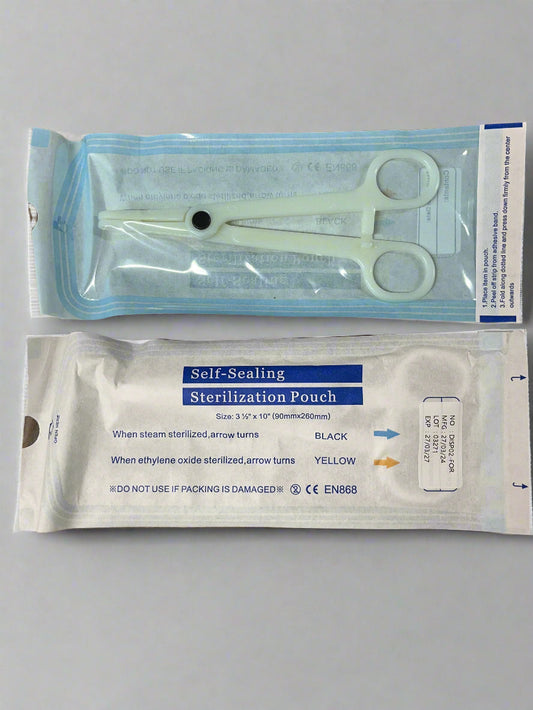 Disposable Pre-Sterilized Slotted Forester Forceps