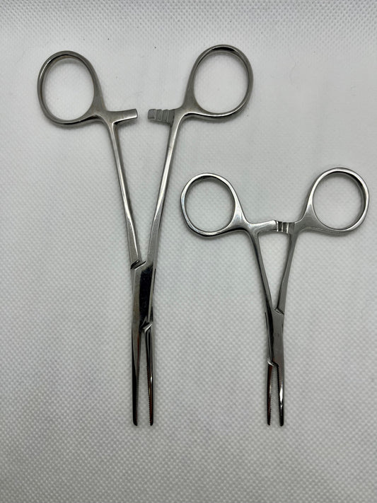 Mosquito Straight Hemostat with Lock