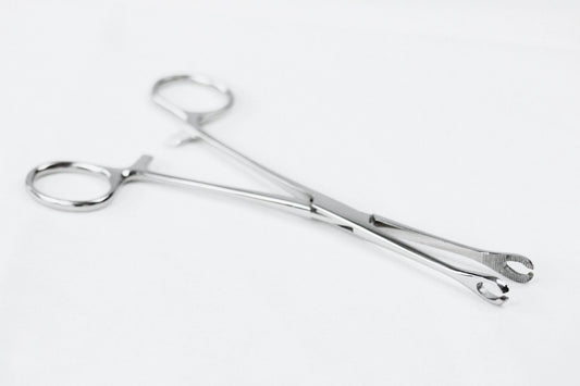Mini Forester Sponge Slotted Forceps with Lock