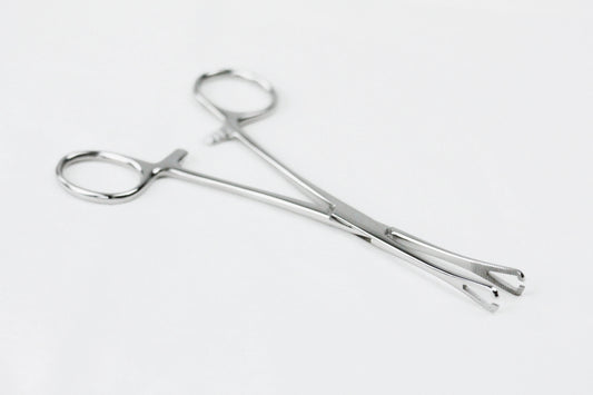 Mini Pennington Slotted Forceps with Lock