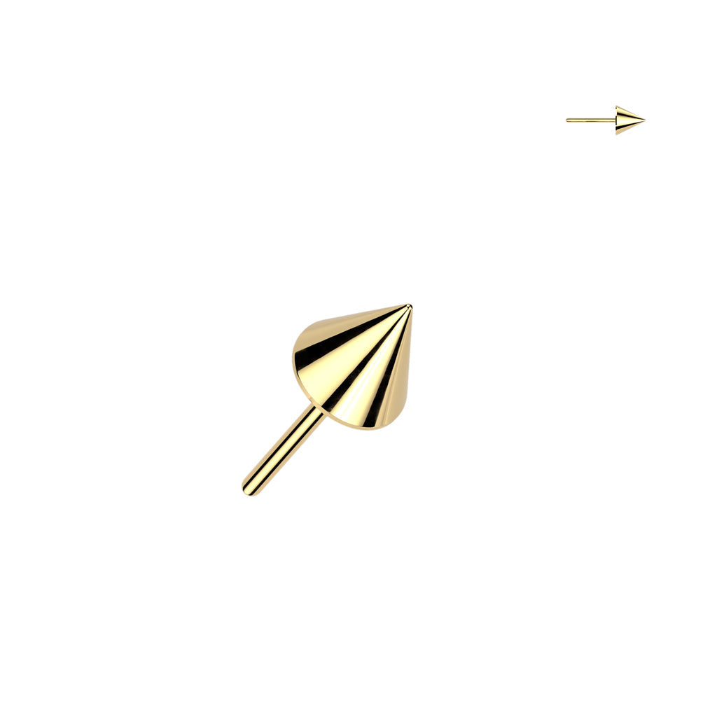 Threadless Titanium Spike Top Only