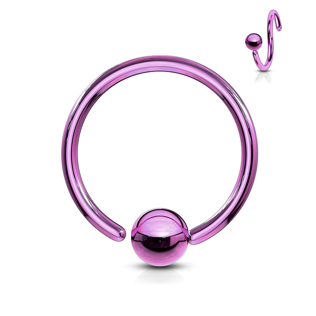Surgical Steel Annealed Colored CBR Fixed Bead