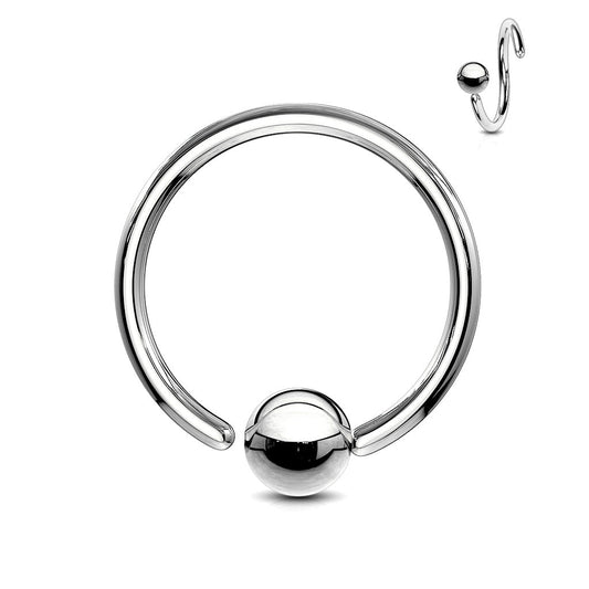 Surgical Steel Annealed Plain CBR Fixed Bead