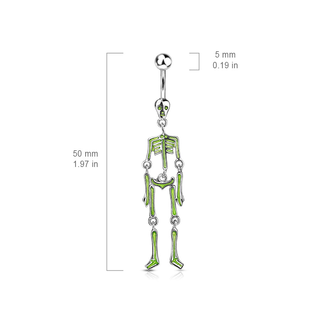 Skeleton Dangle Belly Banana