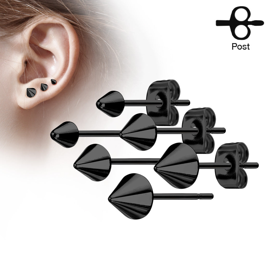 Surgical Steel Spike Earrings