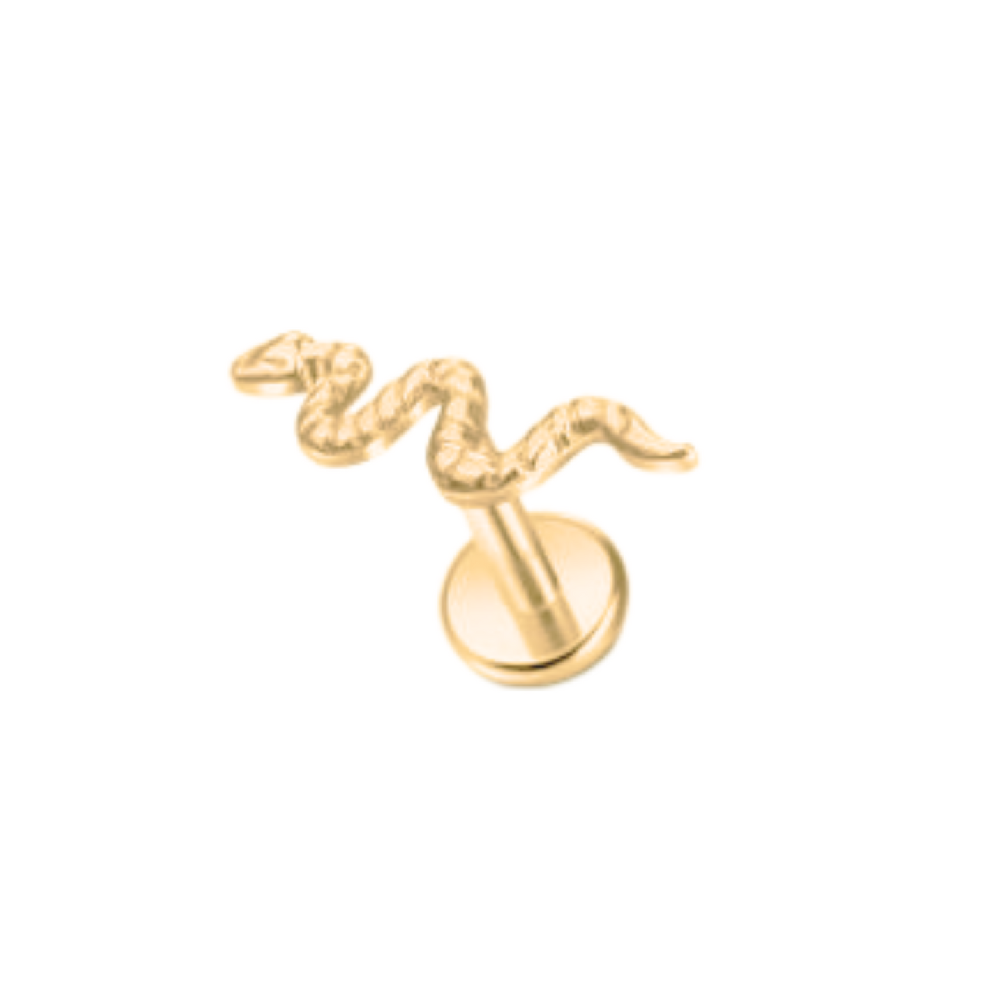 Surgical Steel Internal Thread Snake Labret