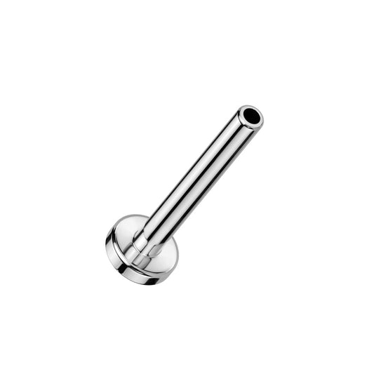 Surgical Steel Threadless Flat Back Labret - Post Only (3mm Base)
