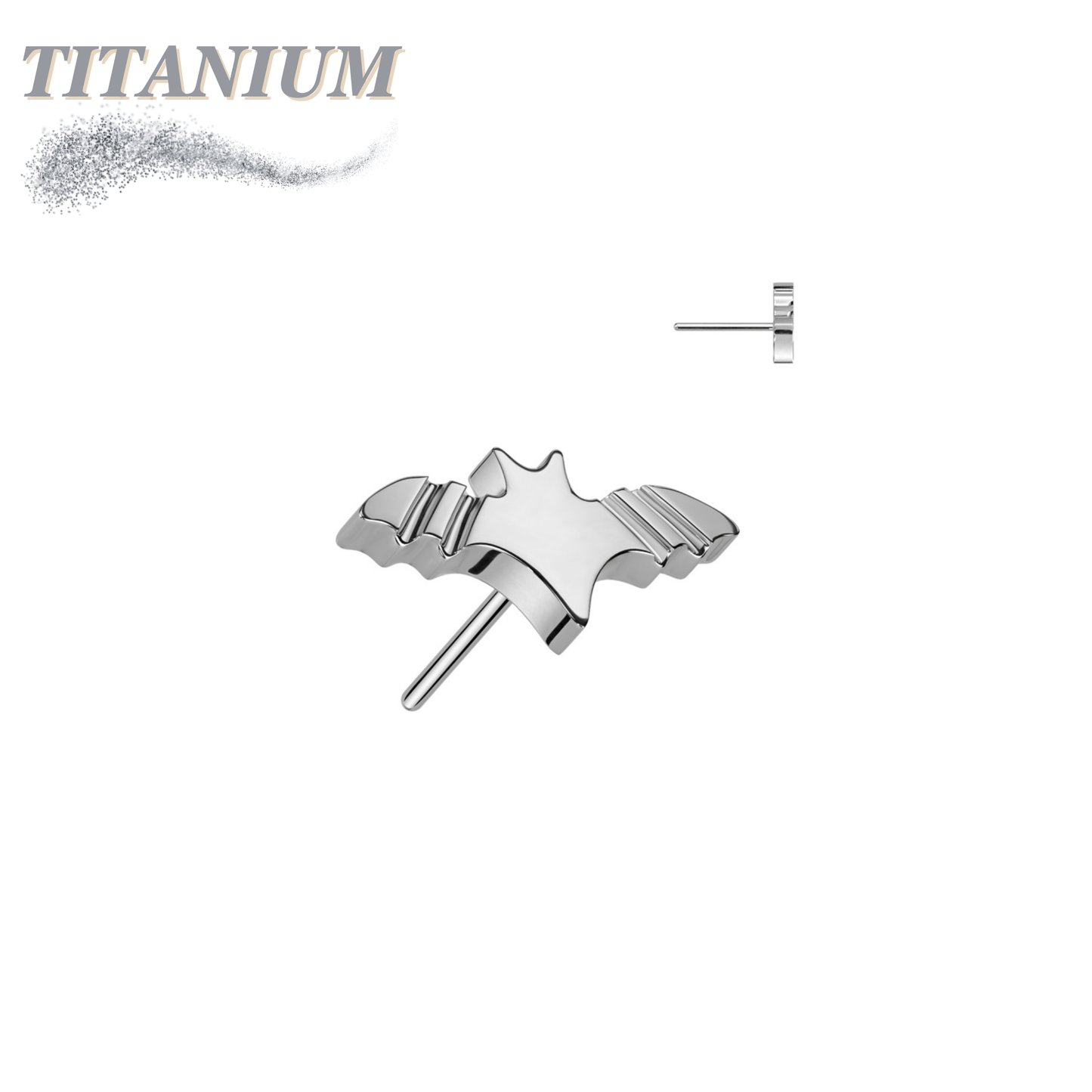 Threadless Titanium Bat Top Only