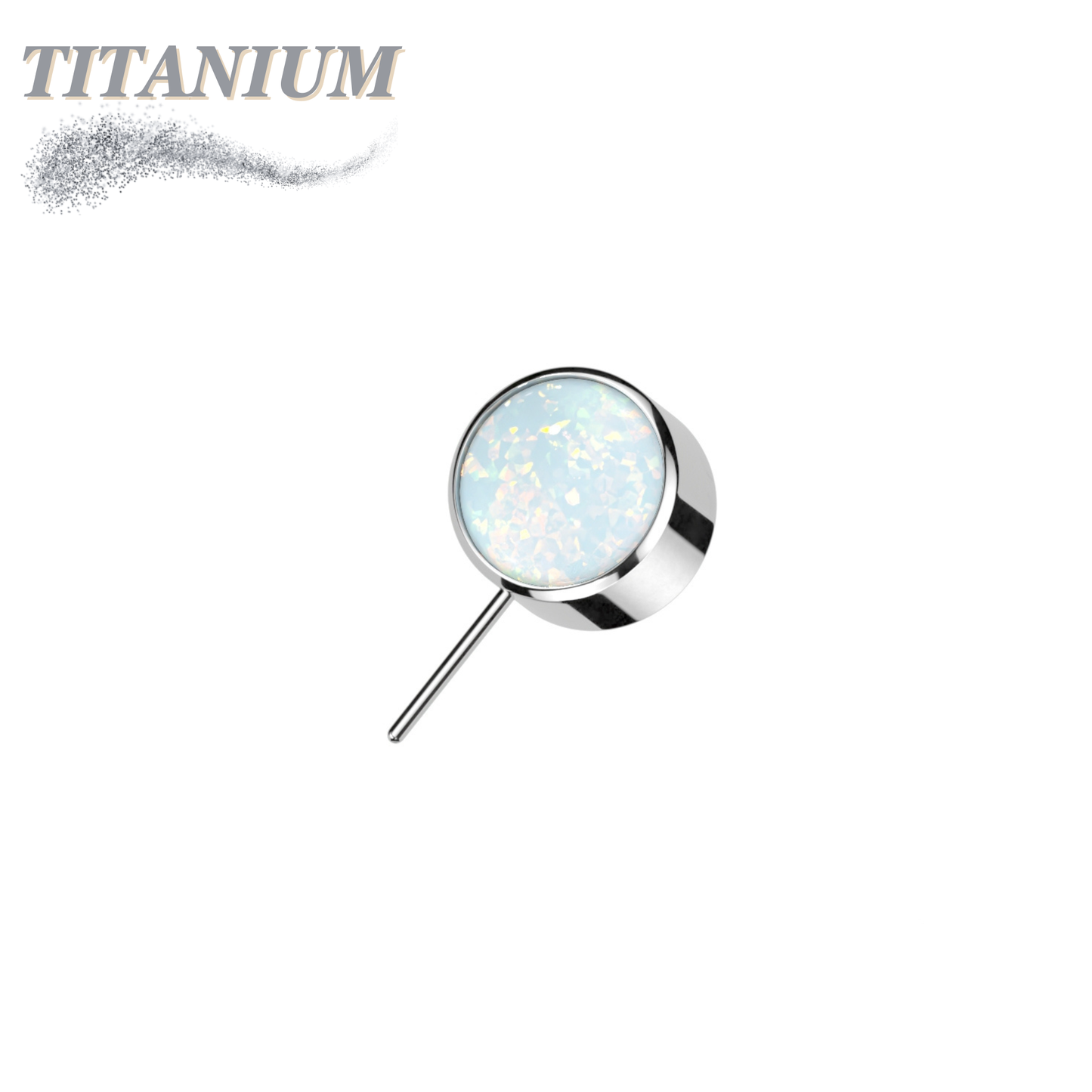 Threadless Front Facing Bezel Opal Top Only