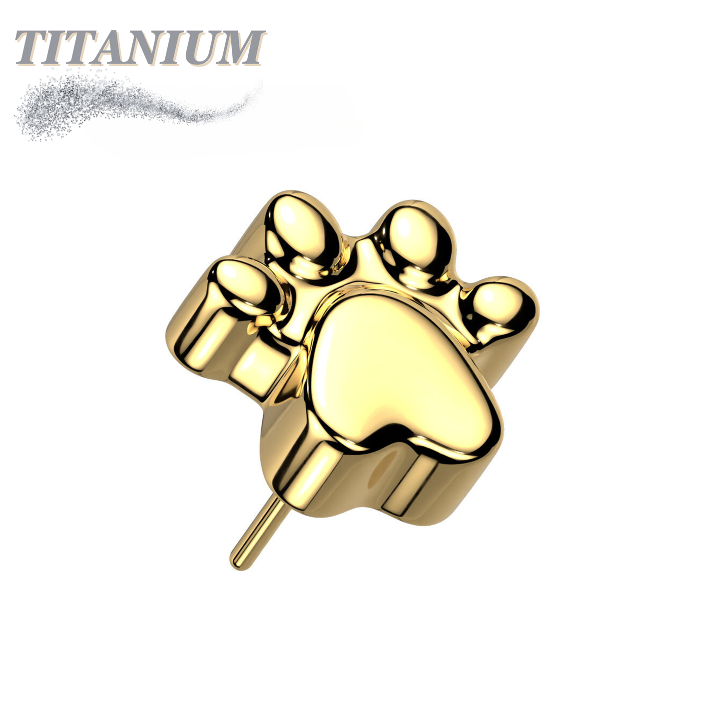 Threadless Titanium Paw Print Top Only