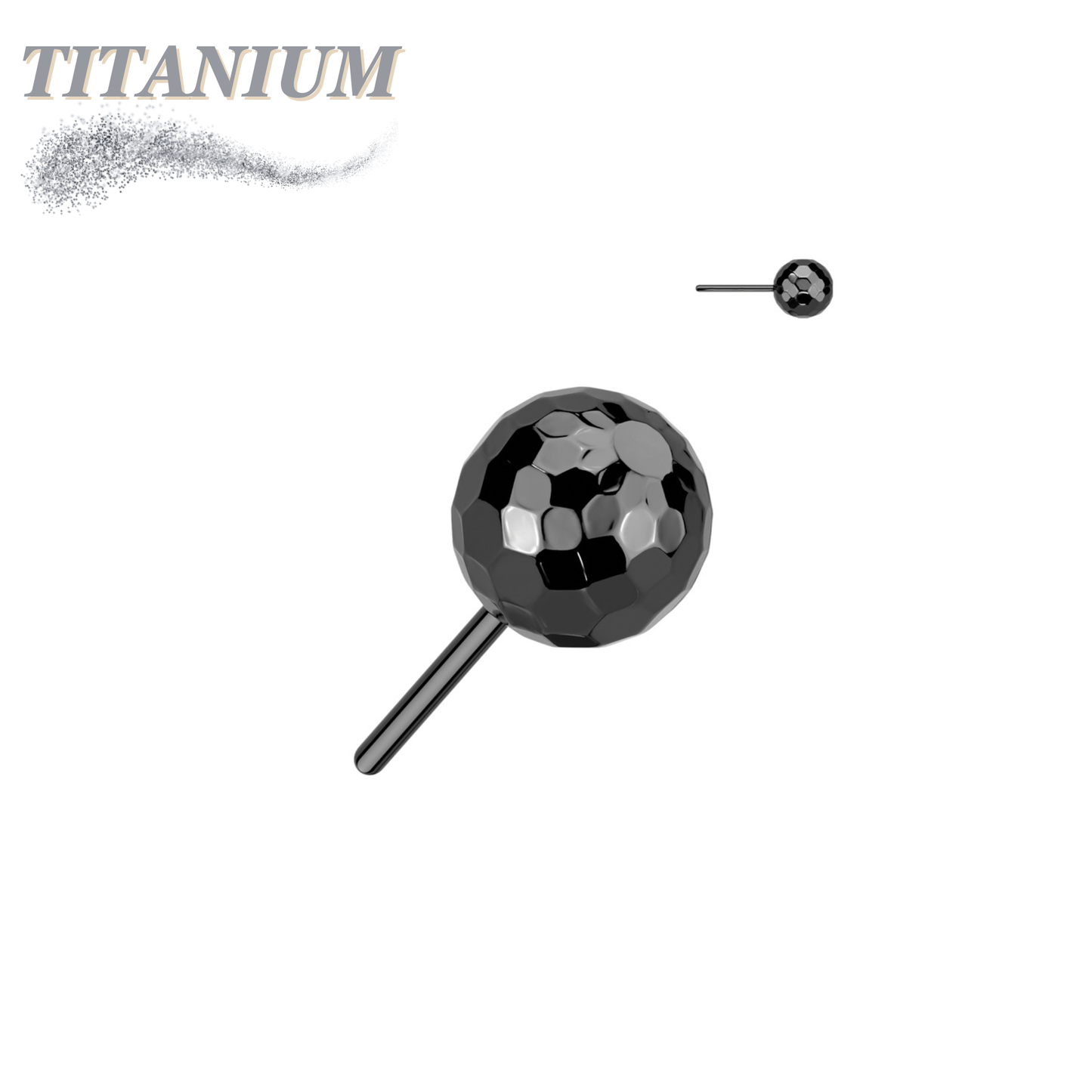 Threadless Titanium Disco Ball Top Only