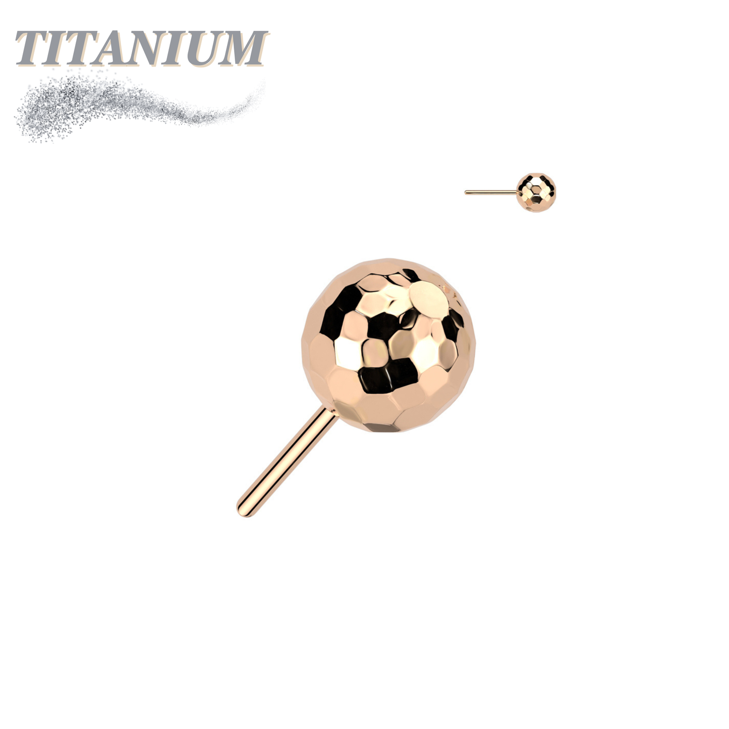 Threadless Titanium Disco Ball Top Only