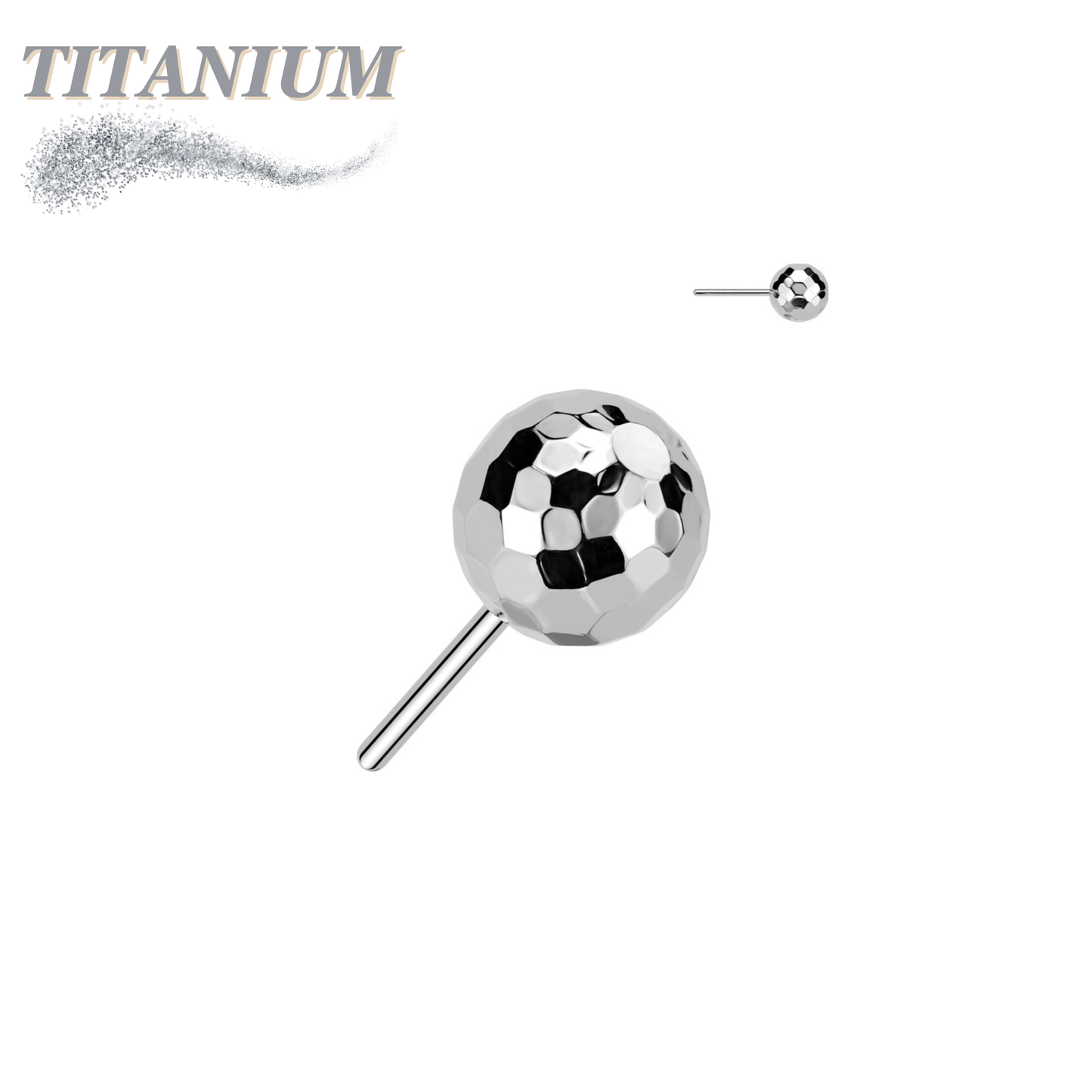 Threadless Titanium Disco Ball Top Only