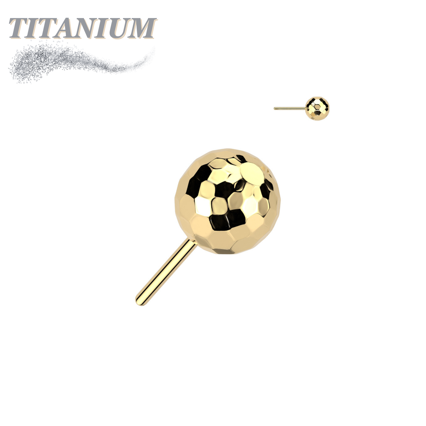 Threadless Titanium Disco Ball Top Only