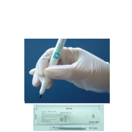 Disposable Pre-Sterilized Surgical Skin Marker - Single (Also sold as box of 25)