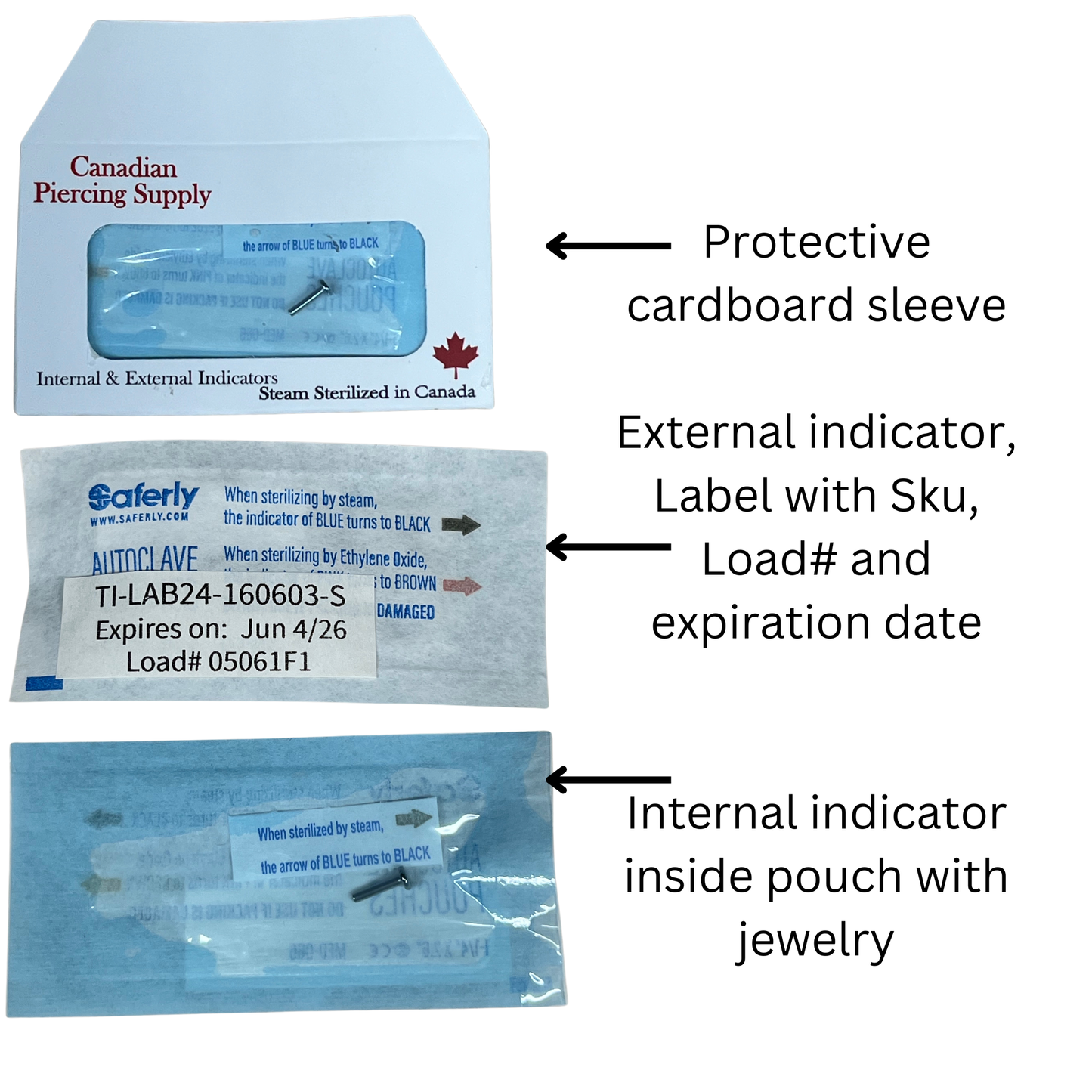 Sterilize my Jewelry - 1 pouch